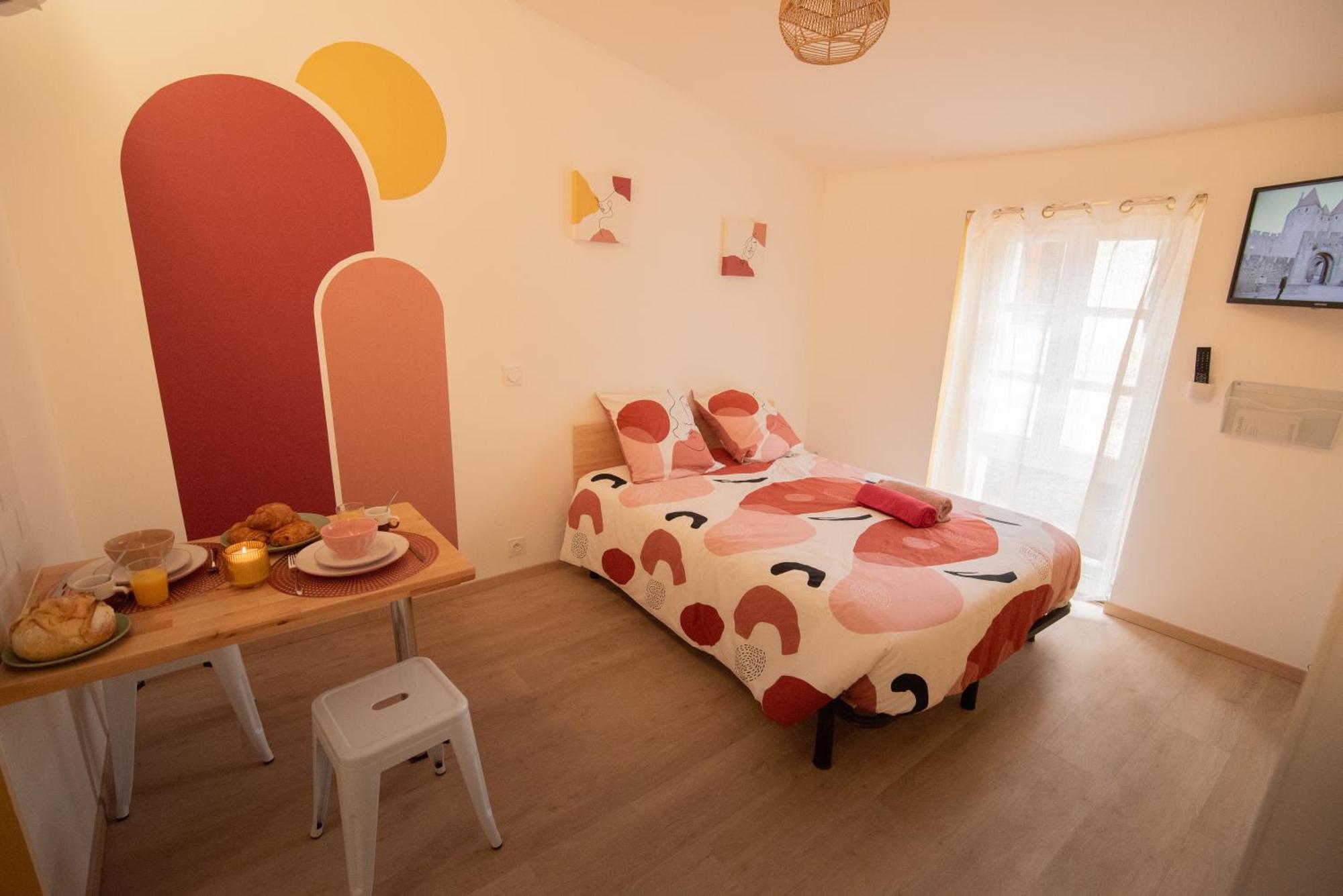 Tout Confort ! Centre-Ville, Climatisation, Parking, Wifi, Calme, Tv Carcassonne Bagian luar foto